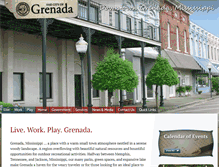 Tablet Screenshot of cityofgrenada.net